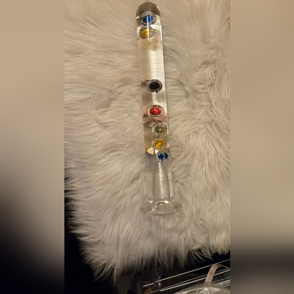 Galileo Thermometer Science Liquid Glass Guage Gadget - Picture 5 of 12